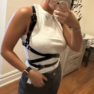 REAL LEATHER BODY HARNESS SIZE SMALL EXTRA SMALL 🖤